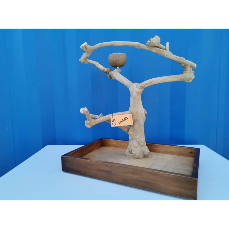 Aire De Jeux En Bois De Java Avec Socle - Small - Back Zoo Nature 7 Aire De Jeux En Bois De Java Avec Socle - Small - Back Zoo Nature – Image 5