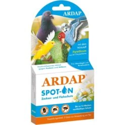 Ardap Spot-On Protège Contre Les Poux Chez Les Oiseaux 2 X 4ml - Quiko