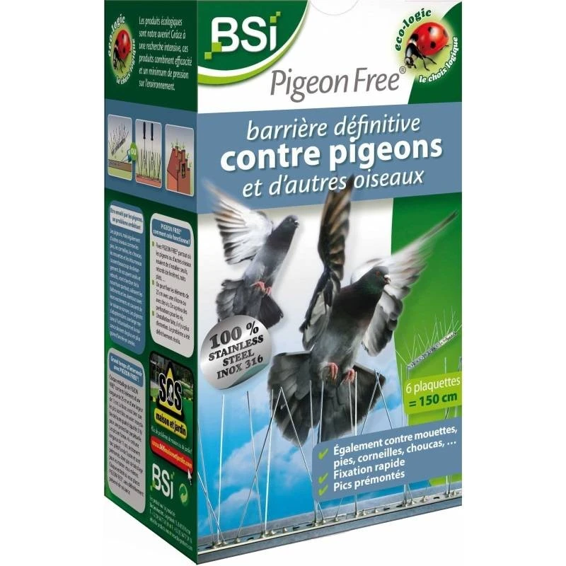 Barrière Définitive Et écologique Contre Les Pigeons Ou Autres Oiseaux 3 Barrière Définitive Et écologique Contre Les Pigeons Ou Autres Oiseaux