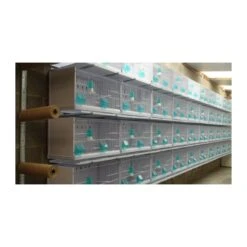 Batterie De 12 Cages 64x30x34 Modèle Champion- New Canariz -Oiseau Fournitures Boutique batterie de 12 cages 64x30x34 modele champion new canariz 3000 new canariz livree avec un systeme de rouleaux de papier comme fo 19