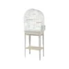 Cage Chic PATIO L/Blanc - Zolux 2 Cage Chic PATIO L/Blanc - Zolux -Oiseau Fournitures Boutique cage chic patio l blanc zolux 104 185blc zolux cage chic patio taille lune cage patio pour les especes de tailles moyennes perru