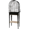 Cage Chic PATIO L/Noir - Zolux -Oiseau Fournitures Boutique cage chic patio l noir zolux 104 185noi zolux cage chic patio taille lune cage patio pour les especes de tailles moyennes perruc