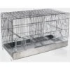 Cage Domus Molinari Métal 2 Compartiments 55x27x35cm 1 Cage Domus Molinari Métal 2 Compartiments 55x27x35cm -Oiseau Fournitures Boutique cage domus molinari metal 2 compartiments 55x27x35cm 1560056 domus molinari cette cage ideale pour la reproduction des oiseaux e