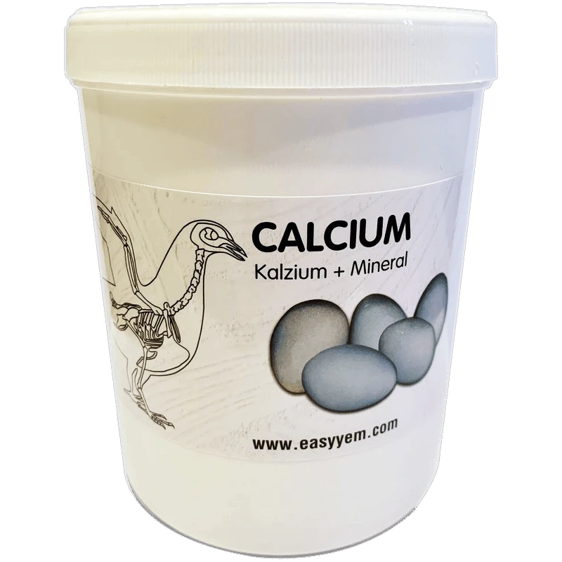 Calcium, Pour Soutenir La Formation Des Coquilles D'œufs 500gr - Easyyem 3 Calcium, Pour Soutenir La Formation Des Coquilles D'œufs 500gr - Easyyem