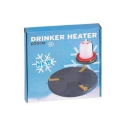 Chauffe Abreuvoir Dia. 30cm, 24V, 28W Avec Adaptateur 24VDC -Oiseau Fournitures Boutique chauffe abreuvoir dia 30cm 24v 28w avec adaptateur 24vdc 24149 kinlys vous assurer que vos poules aient une eau a la bonne tempe 1