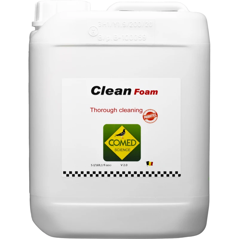 Clean Foam, Solution Favorisant Une Résistance Aux Germes Pathogènes 5L - Comed 3 Clean Foam, Solution Favorisant Une Résistance Aux Germes Pathogènes 5L - Comed