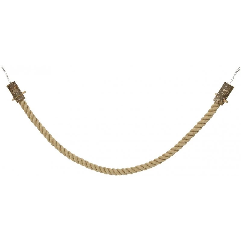 Corde D'escalade En Jute Avec Attache En Acier 5x500cm - Wagner 3 Corde D'escalade En Jute Avec Attache En Acier 5x500cm - Wagner