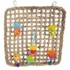 Filet D'escalade Zostère Avec Des Jouets Colorés 41x37cm - Duvo+ -Oiseau Fournitures Boutique filet descalade zostere avec des jouets colores 41x37cm duvo 11585 duvo filet descalade zostere avec des jouets colores jouet co