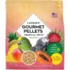 Granulés Gourmands Fruits Tropicaux Parrot 1,8kg - Lafeber's -Oiseau Fournitures Boutique granules gourmands fruits tropicaux parrot 18kg lafebers lf52652 lafebers le lafeber gourmet pellets tropical fruit parrot est u