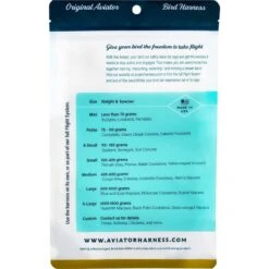 Harnais Pour Perroquet AVIATOR Petit Rouge -Oiseau Fournitures Boutique harnais pour perroquet aviator petit rouge av00102 the aviator flight line description harnais pour perroquet aviator differente 2