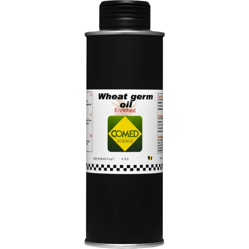 Huile De Germe De Blé + Vit.E, Obtenue Par Un Procédé à Froid 250ml - Comed 3 Huile De Germe De Blé + Vit.E, Obtenue Par Un Procédé à Froid 250ml - Comed