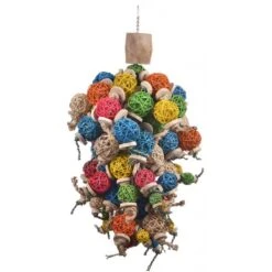 Jouet Gigantesque 80x45x45cm - Wagner -Oiseau Fournitures Boutique jouet gigantesque 80x45x45cm wagner h71043 wagner jouet gigantesque pour tous les gros perroquets beaucoup de bois de java et de 1