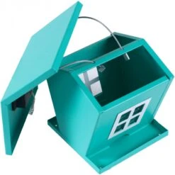 Mangeoire Darby Avec Lampe Solaire 18cm - Vadigran -Oiseau Fournitures Boutique mangeoire darby avec lampe solaire 18cm vadigran 13972 vadigran description le silo pour oiseaux de la nature darby peut etre re 3