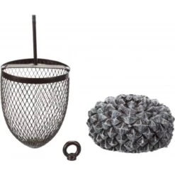 Mangeoire Extérieure Gland 14x22cm - Trixie -Oiseau Fournitures Boutique mangeoire exterieure gland 14x22cm trixie 55416 trixie mangeoire exterieure gland a remplir par le haut de noix et de melanges d 2