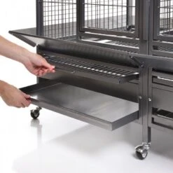 Montana Palace 184x101x185cm 9 Montana Palace 184x101x185cm -Oiseau Fournitures Boutique montana palace 184x101x185cm k35030 wagner montana cages le modele palace est lune des plus grandes cages a perroquets au monde 1 2