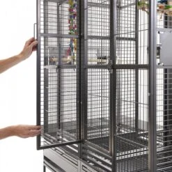 Montana Palace 184x101x185cm 10 Montana Palace 184x101x185cm -Oiseau Fournitures Boutique montana palace 184x101x185cm k35030 wagner montana cages le modele palace est lune des plus grandes cages a perroquets au monde 1 3