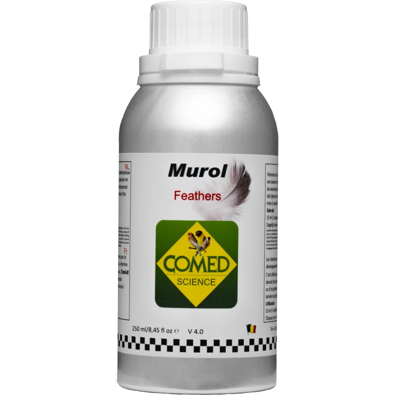 Murol Bird, Soutient Le Métabolisme Pendant La Mue 250ml - Comed 3 Murol Bird, Soutient Le Métabolisme Pendant La Mue 250ml - Comed