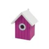 Nichoir Toit Blanc Rose -Oiseau Fournitures Boutique nichoir toit blanc rose 17005 kinlys nichoir toit blanc rose benelux