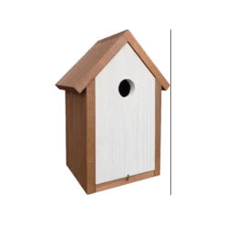 Nid Pour Mesanges 19,5x13x27cm Blanc