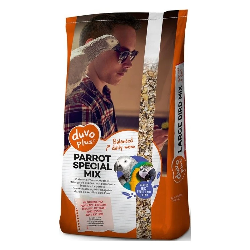 Perroquet Spécial Mix 12,5kg - Duvo+ 3 Perroquet Spécial Mix 12,5kg - Duvo+