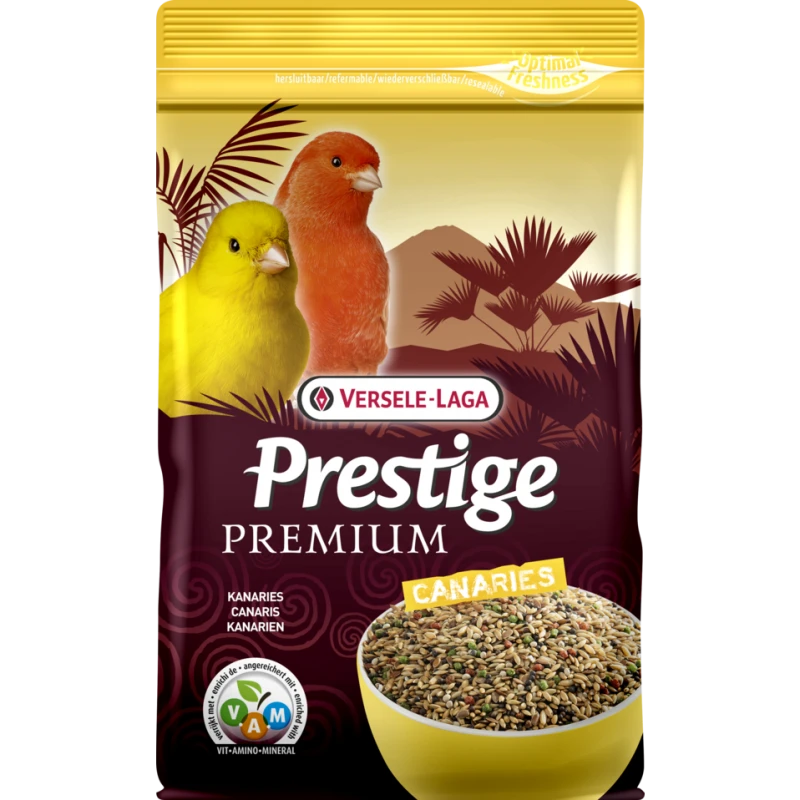 Prestige Premium Canaris 2,5kg - Mélange De Graines Enrichi En Granulés VAM 3 Prestige Premium Canaris 2,5kg - Mélange De Graines Enrichi En Granulés VAM