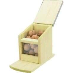 Réserve De Nourriture Pour écureuil - Trixie -Oiseau Fournitures Boutique reserve de nourriture pour ecureuil trixie 59607 trixie reserve de nourriture pour ecureuil avec toit ouvrant bois de pin impreg 3